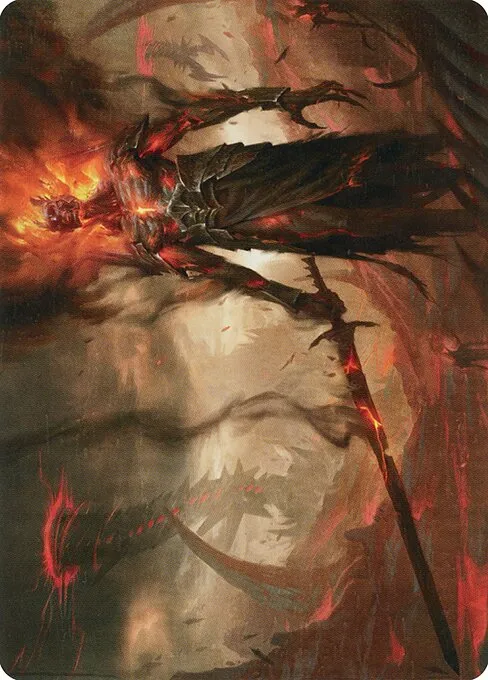 Ashen Reaper // Ashen Reaper · March of the Machine Art Series 46/81