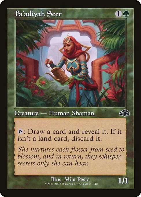 Fa'adiyah Seer · Dominaria Remastered 340/457