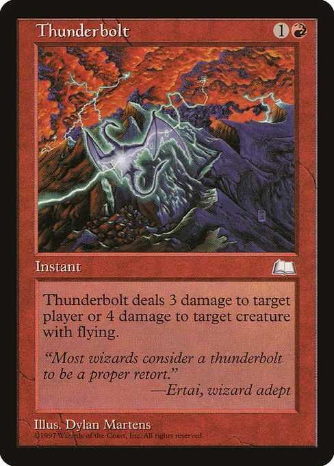 Thunderbolt · Weatherlight 115/167