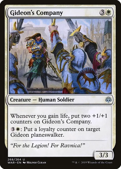 Gideon's Company · War of the Spark 268/312