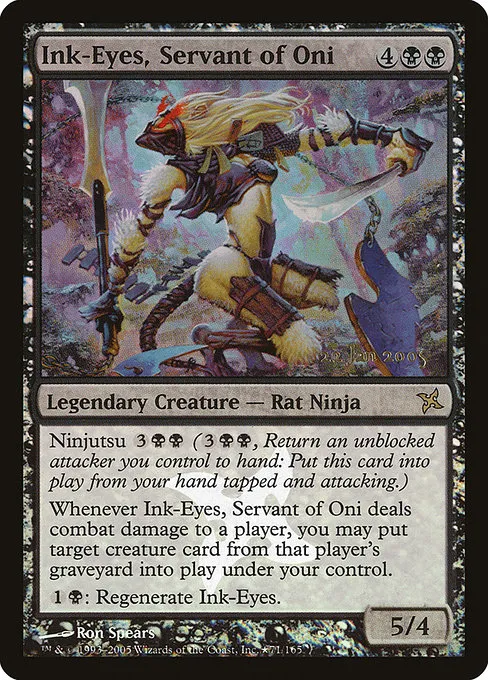 Ink-Eyes, Servant of Oni · Betrayers of Kamigawa Promos 71★/2