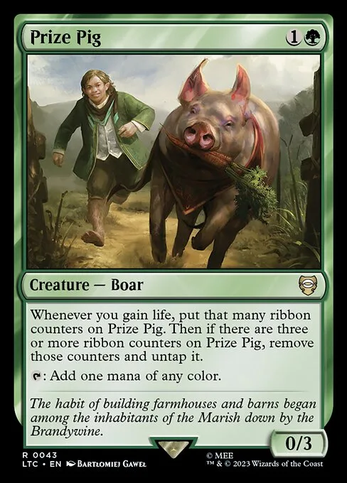 Prize Pig · Tales of Middle-earth Commander 43/591