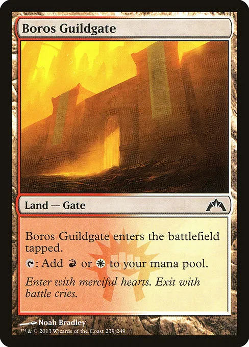 Boros Guildgate · Gatecrash 239/249