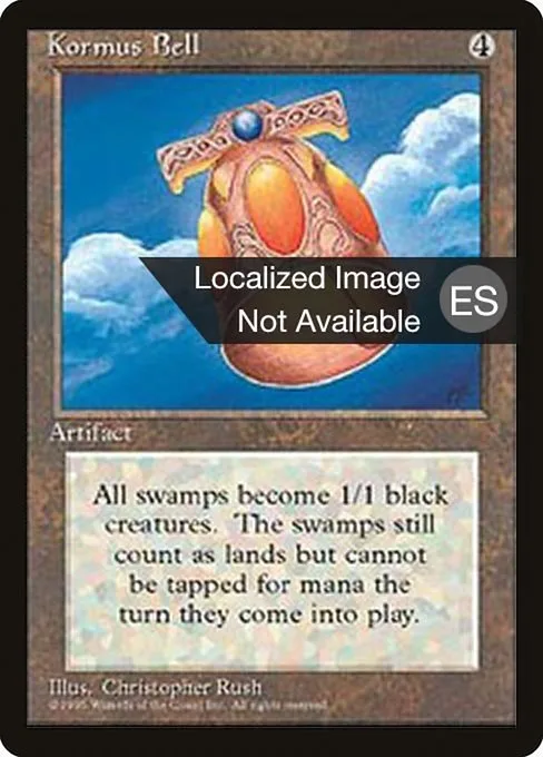 Kormus Bell · Fourth Edition Foreign Black Border 332/378