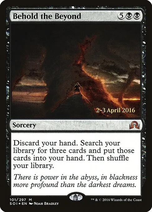 Behold the Beyond · Shadows over Innistrad Promos 101s/90