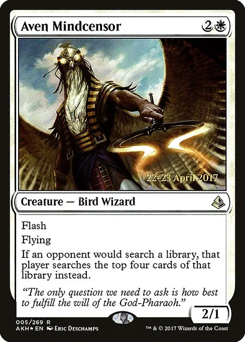 Aven Mindcensor · Amonkhet Promos 5s/77
