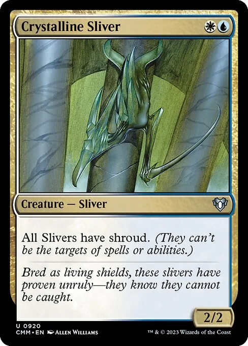 Crystalline Sliver · Commander Masters 920/1067
