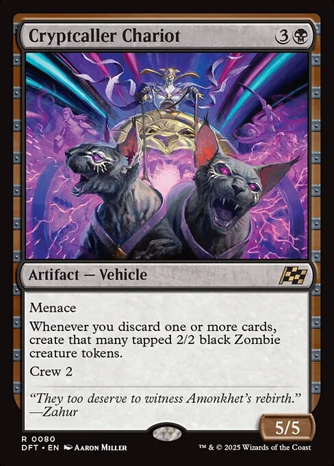 Cryptcaller Chariot · Aetherdrift 80/553