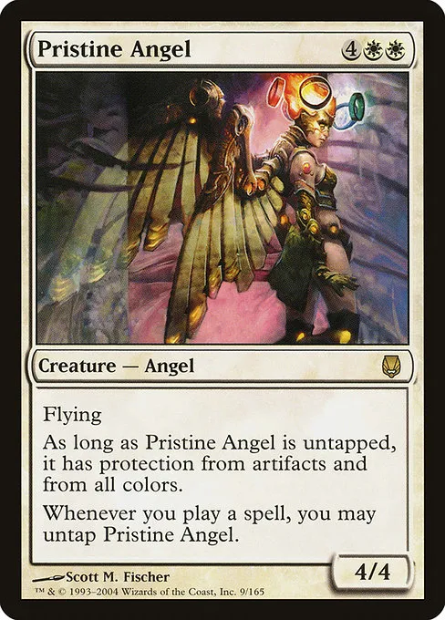 Pristine Angel · Darksteel 9/165