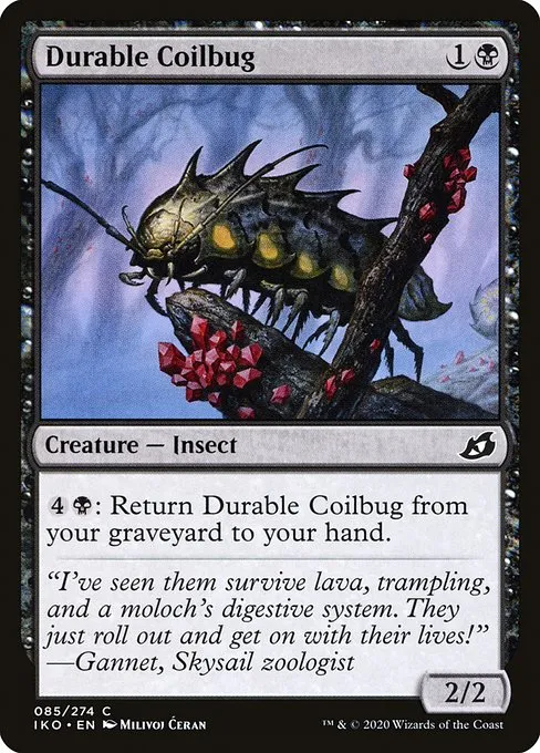 Durable Coilbug · Ikoria: Lair of Behemoths 85/390