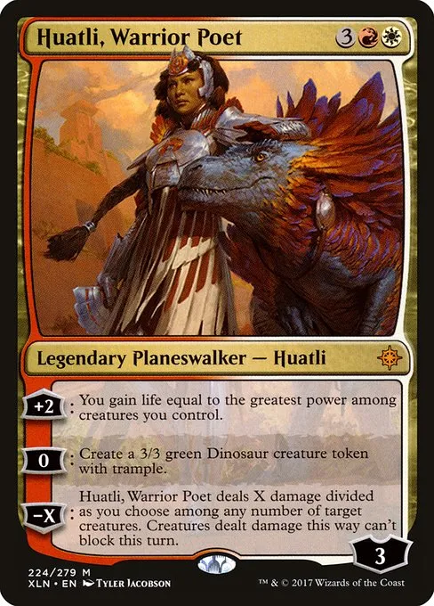 Huatli, Warrior Poet · Ixalan 224/289