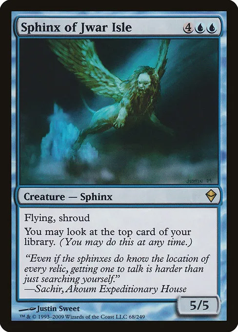 Sphinx of Jwar Isle · Zendikar 68/269