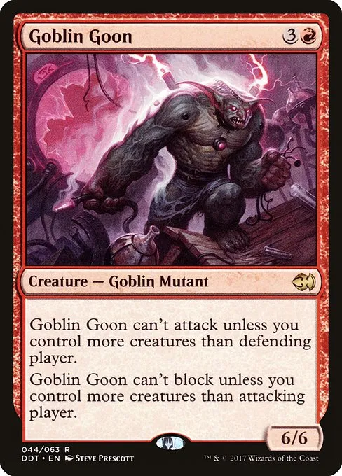 Goblin Goon · Duel Decks: Merfolk vs. Goblins 44/63