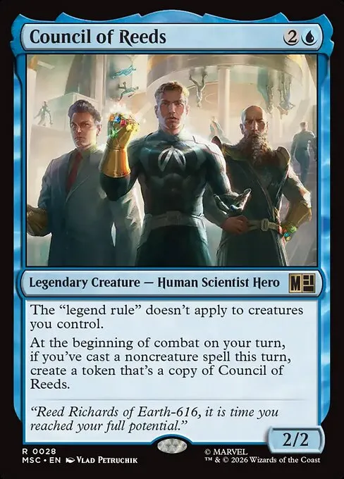 Council of Reeds · Marvel Super Heroes Commander 28/9