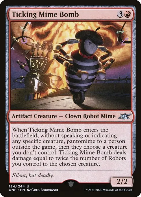 Ticking Mime Bomb · Unfinity 124/639