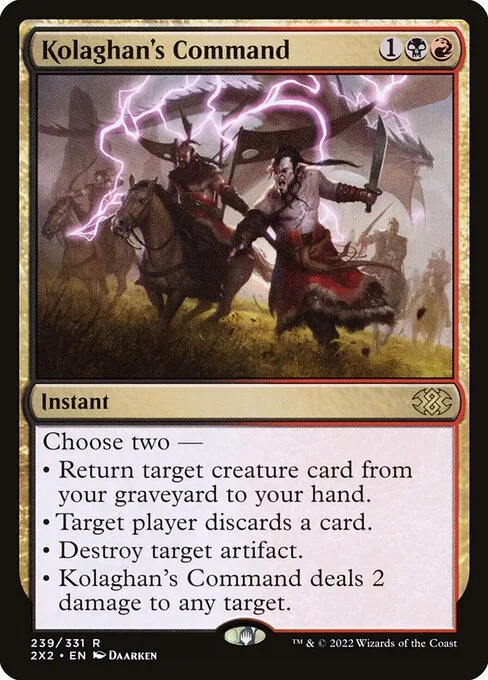 Kolaghan's Command · Double Masters 2022 239/579