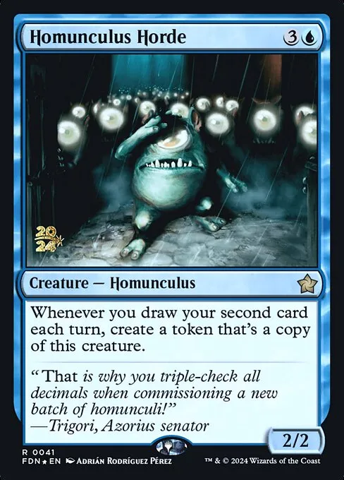 Homunculus Horde · Foundations Promos 41s/106