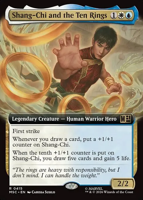 Shang-Chi and the Ten Rings · Marvel Super Heroes Commander 415/9