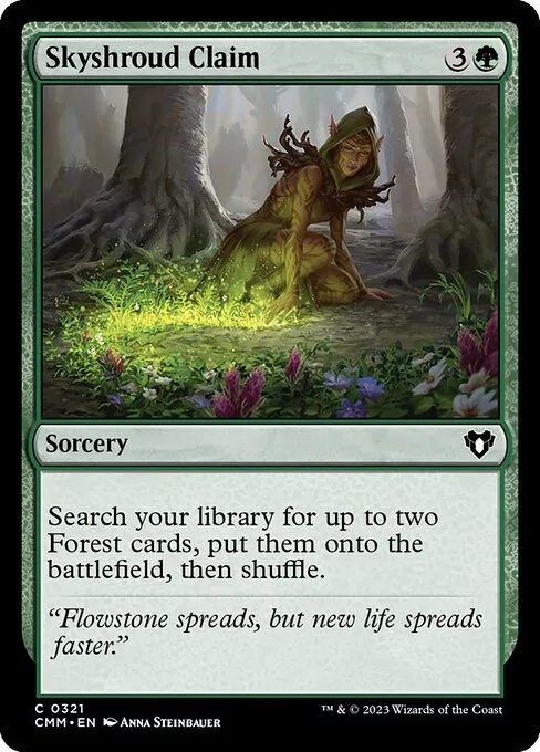 Skyshroud Claim · Commander Masters 321/1067