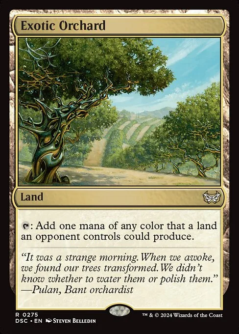 Exotic Orchard · Duskmourn: House of Horror Commander 275/373