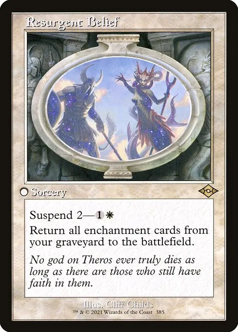 Resurgent Belief · Modern Horizons 2 385/493