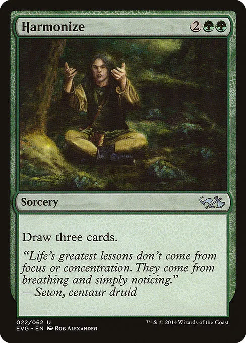 Harmonize · Duel Decks Anthology: Elves vs. Goblins 22/62