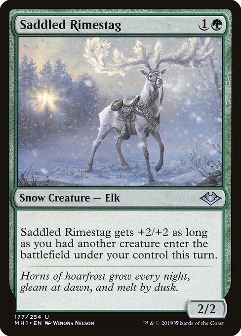 Saddled Rimestag · Modern Horizons 177/255