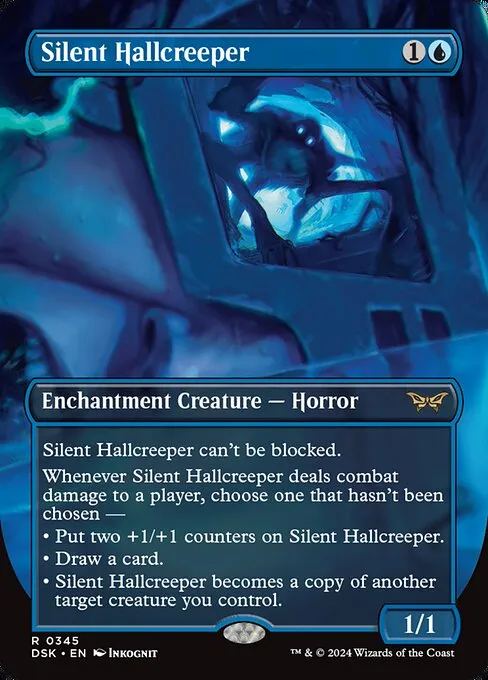 Silent Hallcreeper · Duskmourn: House of Horror 345/419