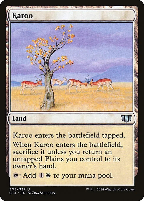 Karoo · Commander 2014 303/337