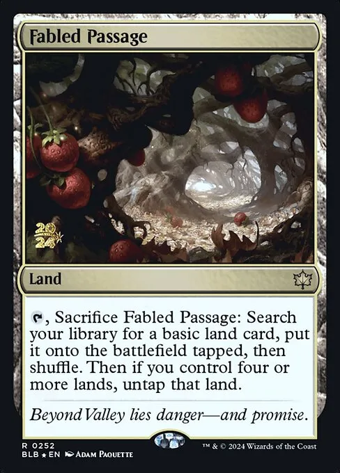 Fabled Passage · Bloomburrow Promos 252s/160