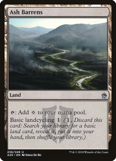 Ash Barrens · Masters 25 236/249