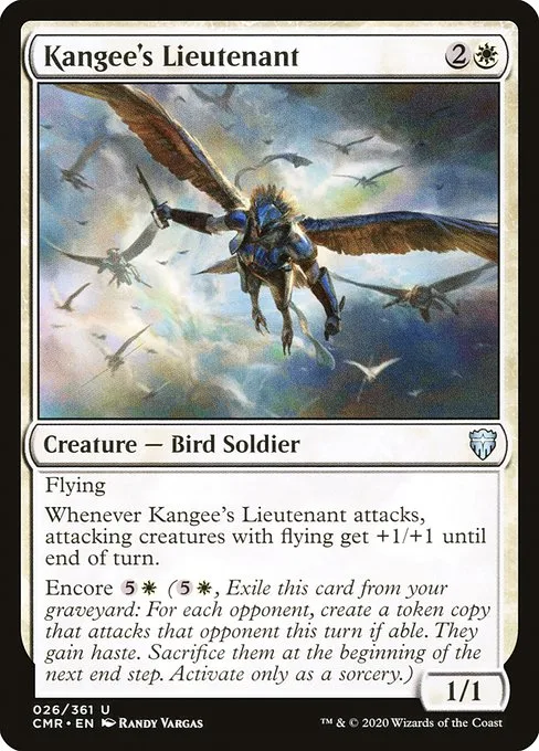 Kangee's Lieutenant · Commander Legends 26/718