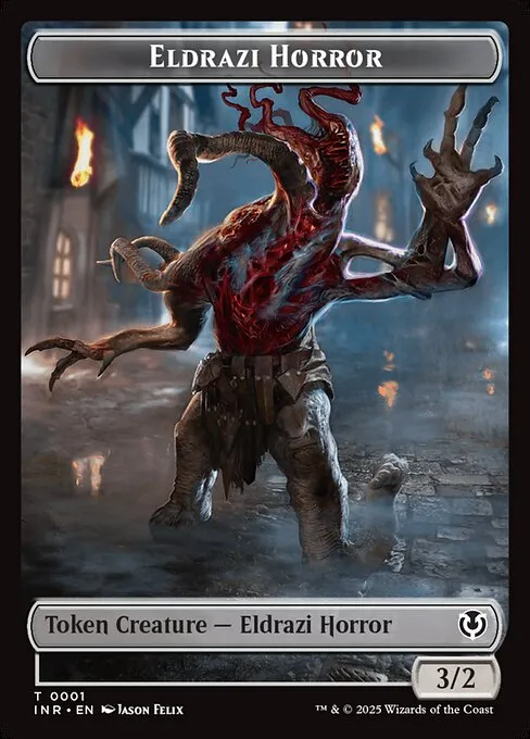 Eldrazi Horror · Innistrad Remastered Tokens 1/27