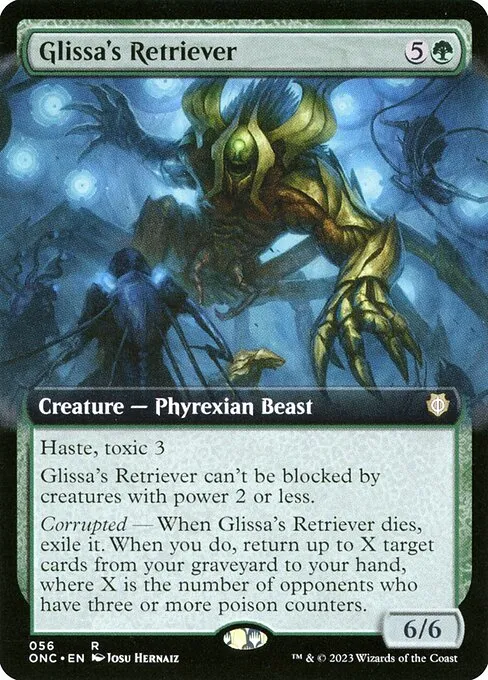 Glissa's Retriever · Phyrexia: All Will Be One Commander 56/174
