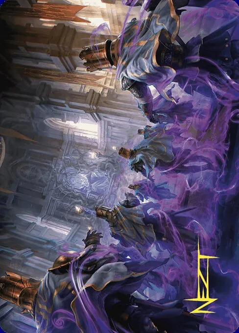 Eerie Interference // Eerie Interference · Wilds of Eldraine Art Series 4/81