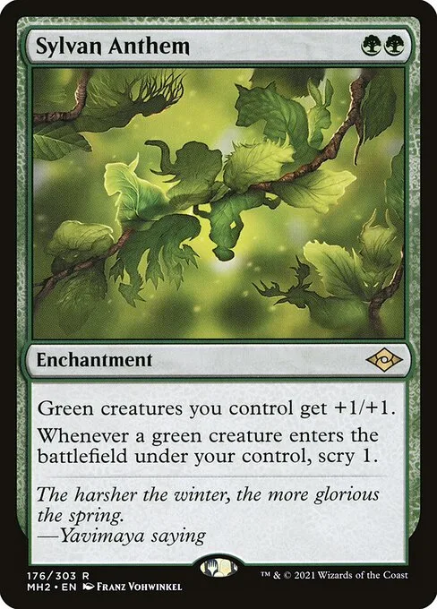 Sylvan Anthem · Modern Horizons 2 176/493