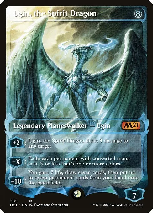 Ugin, the Spirit Dragon · Core Set 2021 285/397