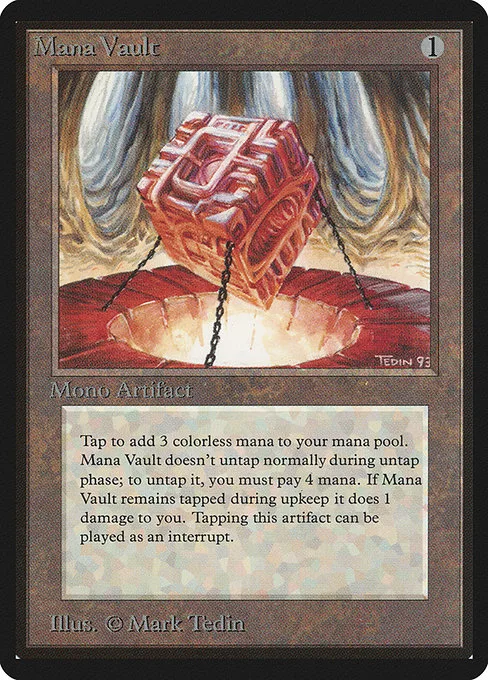 Mana Vault · Limited Edition Beta 260/302