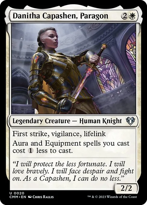 Danitha Capashen, Paragon · Commander Masters 20/1067