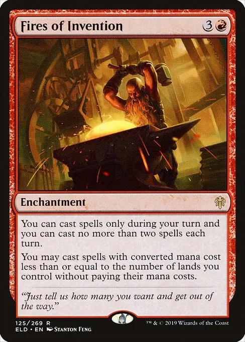 Fires of Invention · Throne of Eldraine 125/398