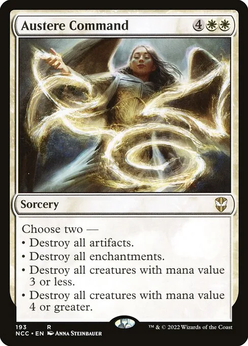 Austere Command · New Capenna Commander 193/447