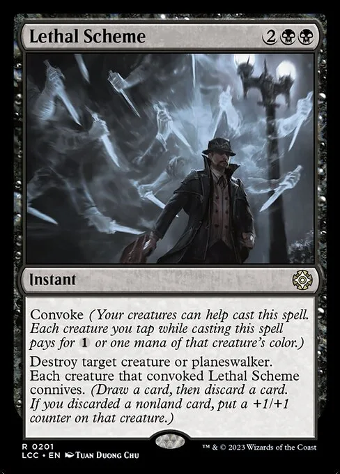 Lethal Scheme · The Lost Caverns of Ixalan Commander 201/370