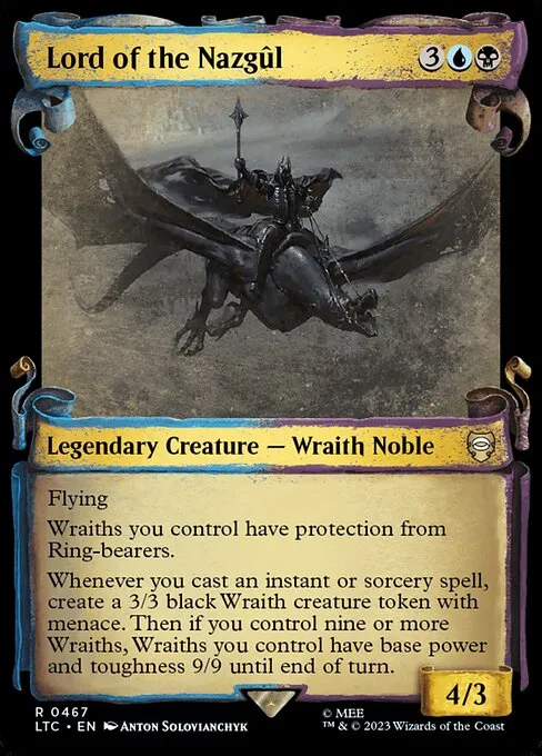 Lord of the Nazgûl · Tales of Middle-earth Commander 467/591
