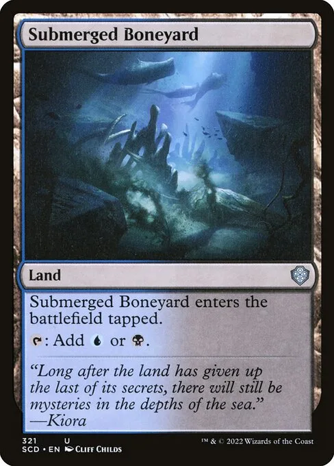 Submerged Boneyard · Starter Commander Decks 321/352