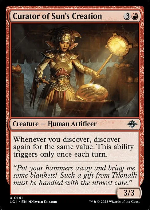 Curator of Sun's Creation · The Lost Caverns of Ixalan 141/416