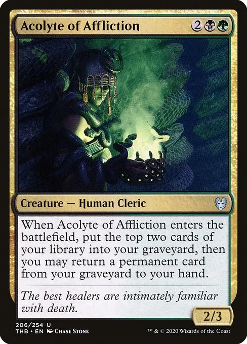 Acolyte of Affliction · Theros Beyond Death 206/358