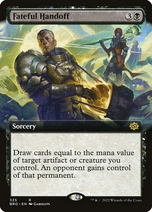 Fateful Handoff · The Brothers' War 325/399