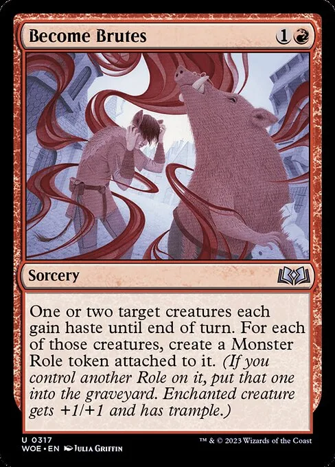 Become Brutes · Wilds of Eldraine 317/381