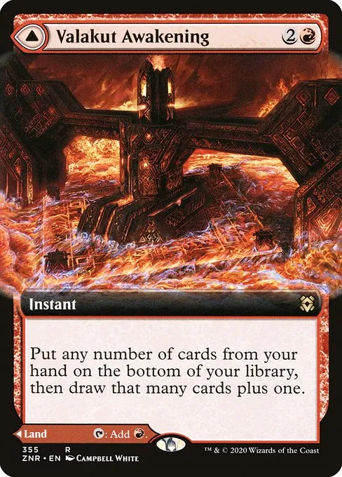 Valakut Awakening // Valakut Stoneforge · Zendikar Rising 355/407