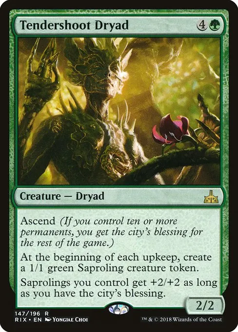 Tendershoot Dryad · Rivals of Ixalan 147/205